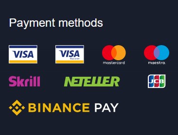 ExpertOption Payment Methods