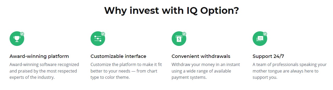 IQ Option Pros